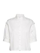 Meria Shirt Tops Shirts Long-sleeved White Minus