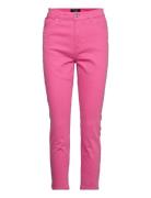 Vmbrenda Hr Straight A Cut Color Bottoms Jeans Straight-regular Pink V...