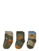 Silas Socks 3-Pack Sokker Strømper Multi/patterned Liewood