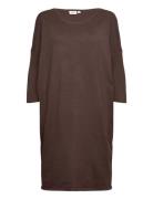 Milasz R-N Dress Knelang Kjole Brown Saint Tropez