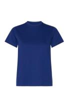 Crew Neck Regular Tops T-shirts Short-sleeved Blue Bread & Boxers