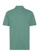 Dunda Slim Polo S\S Tops Polos Short-sleeved Green G-Star RAW