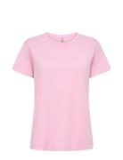 Sc-Derby Tops T-shirts & Tops Short-sleeved Pink Soyaconcept