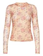 Musa Blouse Tops T-shirts & Tops Long-sleeved Pink Nué Notes