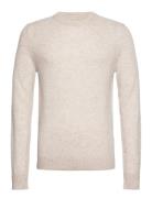 Jprlambswool Knit Crew Neck Ln Tops Knitwear Round Necks Cream Jack & ...