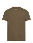 Borg Athletic T-Shirt Sport T-shirts Short-sleeved Khaki Green Björn B...