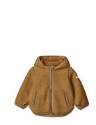 Mara Pile Jacket Outerwear Fleece Outerwear Fleece Jackets Brown Liewo...