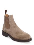 Prepdale Chelsea Boot Støvletter Chelsea Boot Beige GANT