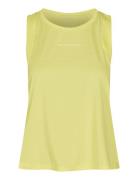 Kay Tank Top Sport T-shirts & Tops Sleeveless Yellow Röhnisch