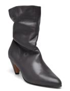 Vully 50 Stiletto Shoes Boots Ankle Boots Ankle Boots With Heel Black ...