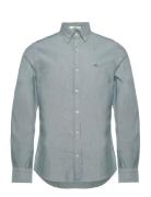 Slim Classic Oxford Shirt Tops Shirts Casual Green GANT