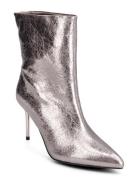 Lyricals Bootie Shoes Boots Ankle Boots Ankle Boots With Heel Silver S...