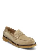 Loafer Mokasiner Lave Sko Beige ANGULUS