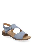 Sandal Flate Sandaler Blue Gabor