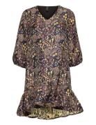 Yasyisho 3/4 Dress Ft Kort Kjole Multi/patterned YAS