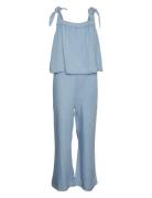 Vmbree Sl Wide Jumpsuit Girl Jumpsuit Blue Vero Moda Girl