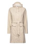 Curve Long Jacket W3 Outerwear Rainwear Rain Coats Beige Rains