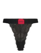 Thong Lace Stringtruse Undertøy Black HUGO