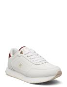 Elevated Essent Runner Monogram Lave Sneakers White Tommy Hilfiger