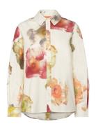 Sgmartina, 2120 Heavy Poplin Tops Shirts Long-sleeved Multi/patterned ...