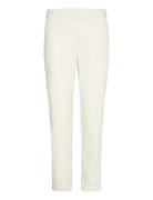 Slim Fit Technical Fabric Trousers Bottoms Trousers Chinos White Mango