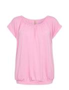 Sc-Marica Tops T-shirts & Tops Short-sleeved Pink Soyaconcept