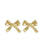 Bow Earring Accessories Jewellery Earrings Studs Gold Bud To Rose
