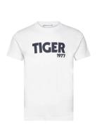 Dillan Designers T-shirts Short-sleeved White Tiger Of Sweden