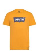 Tee-Shirt Tops T-shirts Short-sleeved Yellow Levi's