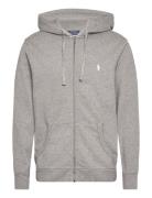 Loopback Terry-Lsl-Sws Tops Sweat-shirts & Hoodies Hoodies Grey Polo R...