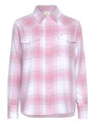 Regular Western Shirt Tops Shirts Long-sleeved Pink Lee Jeans