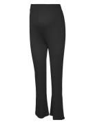 Mlbrynja Flare Jersey Legging A. Noos Bottoms Trousers Flared Black Ma...