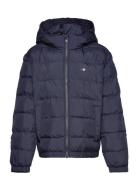 Shield Padded Jacket Fôret Jakke Navy GANT