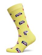 Boom Box Sock Underwear Socks Regular Socks Yellow Happy Socks