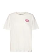 Kafie T-Shirt Tops T-shirts & Tops Short-sleeved White Kaffe