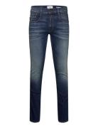 Anbass Trousers Slim Hyperflex Dust Bottoms Jeans Slim Blue Replay