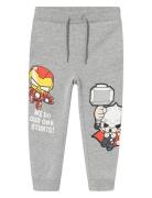 Nmmjuck Marvel Swe Pants Unb Mar Bottoms Sweatpants Grey Name It