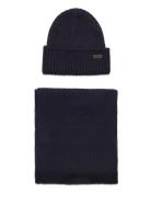 Barbour Crim Bea/Sc Gs Accessories Scarves Winter Scarves Blue Barbour