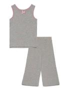 Nmfdinaya Sl Night Set Pyjamas Sett Grey Name It