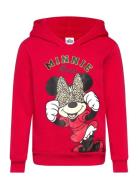 Sweats Tops Sweat-shirts & Hoodies Hoodies Red Minnie Mouse