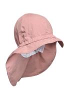 Poplin Hat - Neck Shade Solhatt Pink Melton