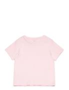 Nkflomster Ss Short Loose Top Tops T-shirts Short-sleeved Pink Name It