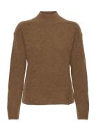 C_Fagda Tops Knitwear Jumpers Brown BOSS