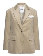 Pierce - Current Corduroy Rd Blazers Single Breasted Blazers Beige Day...