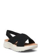 Dashlite Wish D Flate Sandaler Black Clarks