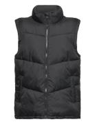 Quilted Gilet Fôret Vest Black Mango