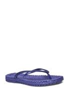 Flipflop With Glitter Shoes Summer Shoes Sandals Flip Flops Blue Ilse ...