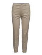 Bronson Mid Skinny Chino Wmn Bottoms Trousers Chinos Beige G-Star RAW