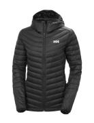 W Verglas Hood Down Hybrid Ins Sport Jackets Padded Jacket Black Helly...