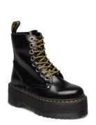 Jadon Max Black Buttero Shoes Boots Ankle Boots Laced Boots Black Dr. ...